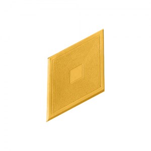 Тротуарная плитка Ромб 330*190*45 мм (желтый)